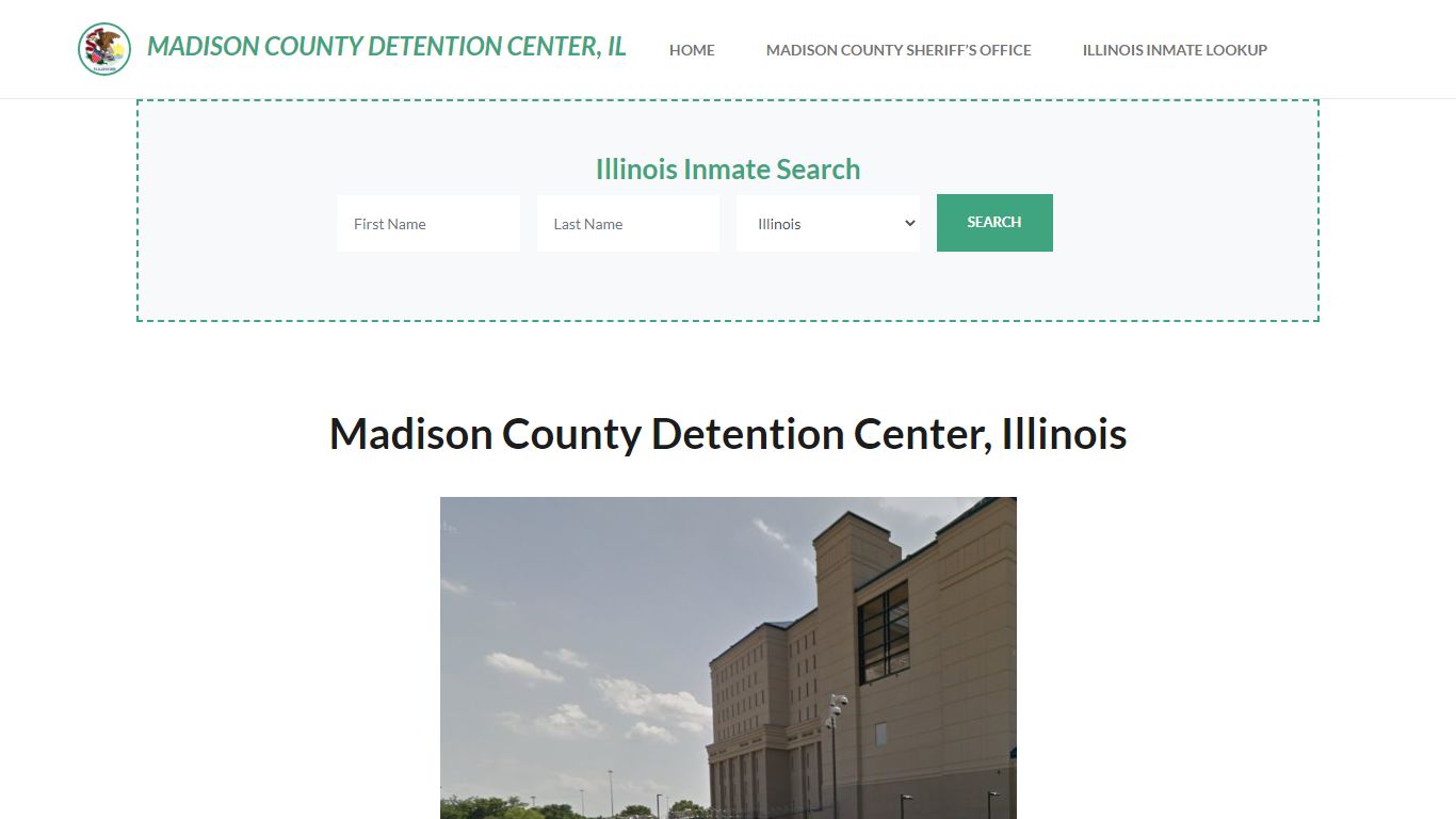 Madison County Detention Center, IL Inmate Roster, Offender Search